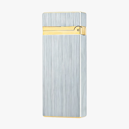 Dunh Rolla Brushed Gold Soft Flame Lighter #001