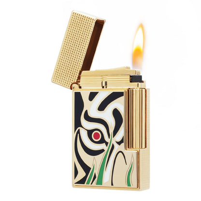 S.T. Dupont Ligne 2 Eye of the Tiger Edition Golden Lighter#224