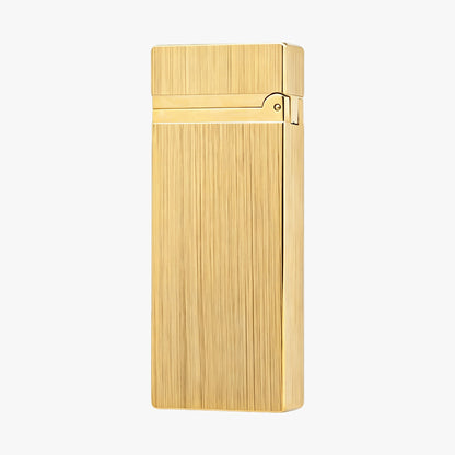 Dunh Rolla Brushed Gold Soft Flame Lighter #001