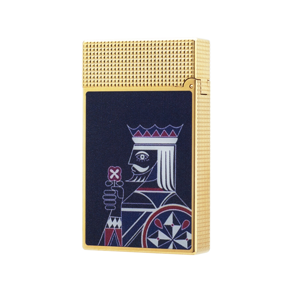 ST Dupont Lighter Limited Edition King of Playing Cards Design#206