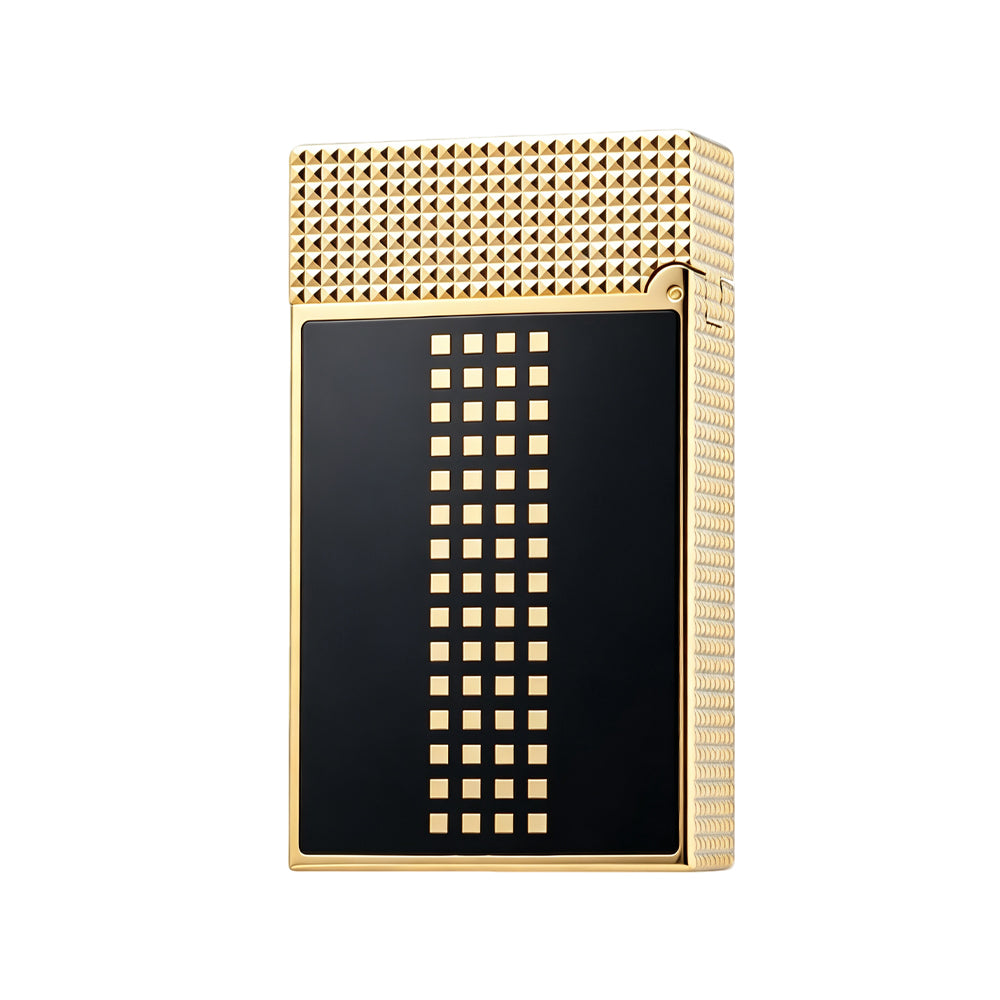 Dupont Le Grand 15 Emblem Switchable Dual Flame Lighter #608
