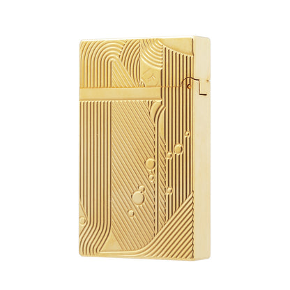 S.T.Dupont Sanji Lighter Sleeping Mermaid Refill Gas Ligne 2 #085 Gold