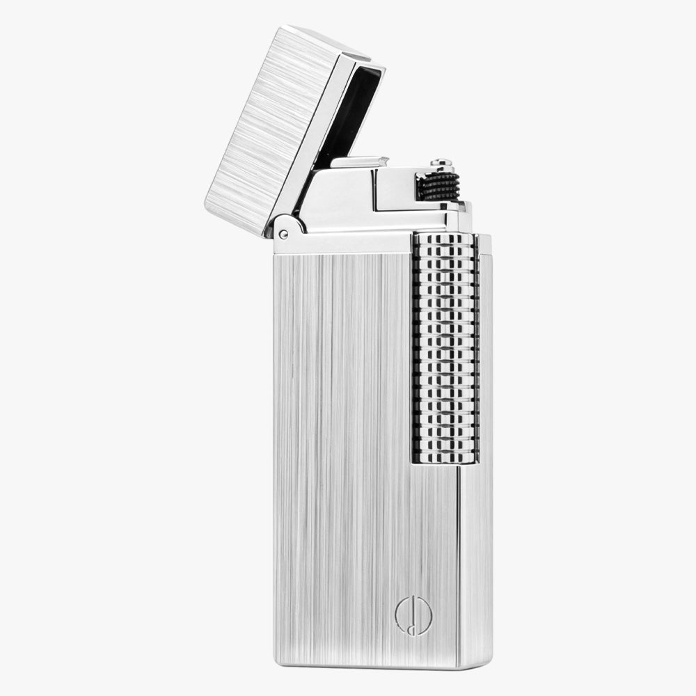 Dunh Rolla Brushed Gold Soft Flame Lighter #001