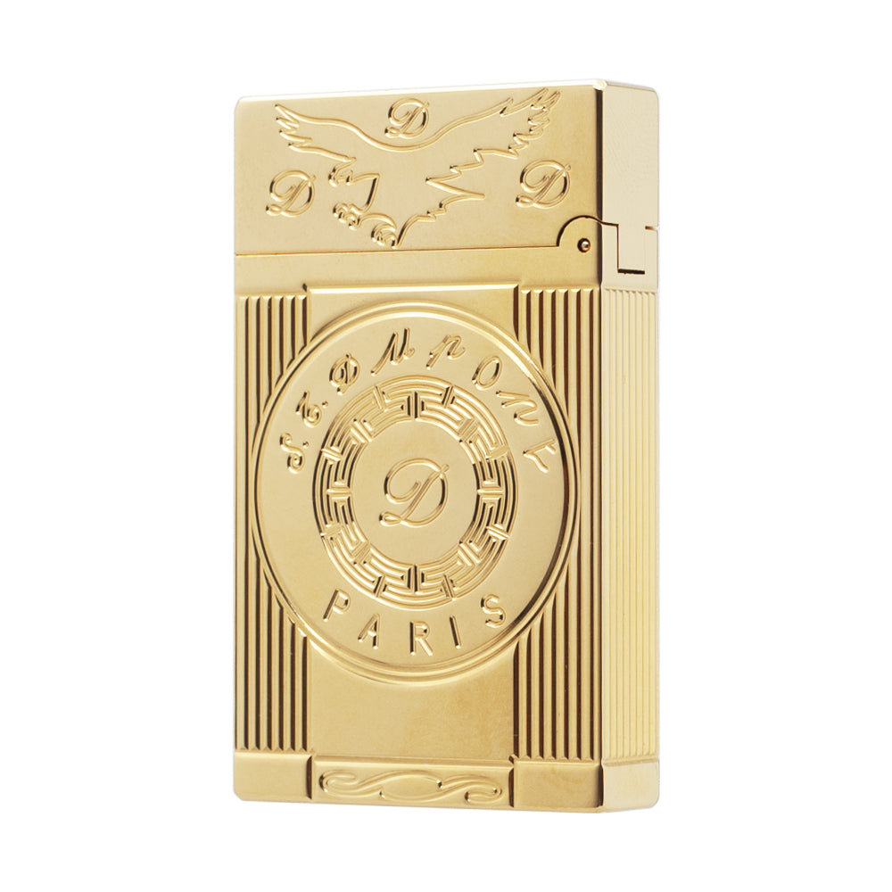 S.T Dupont Ligne 2 Classical Brass Lighter #093