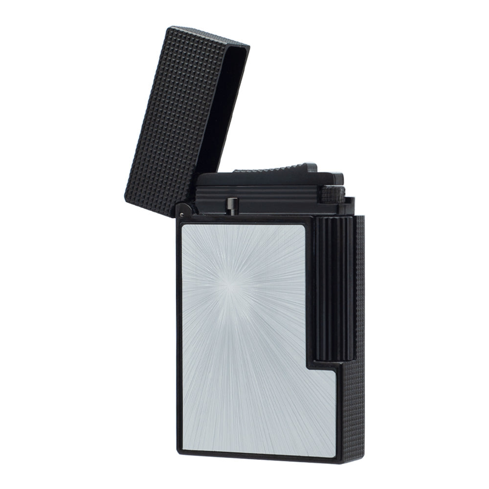 S.T.  Dupont Line 2  Starry Sky Black Refilling Lighter#223