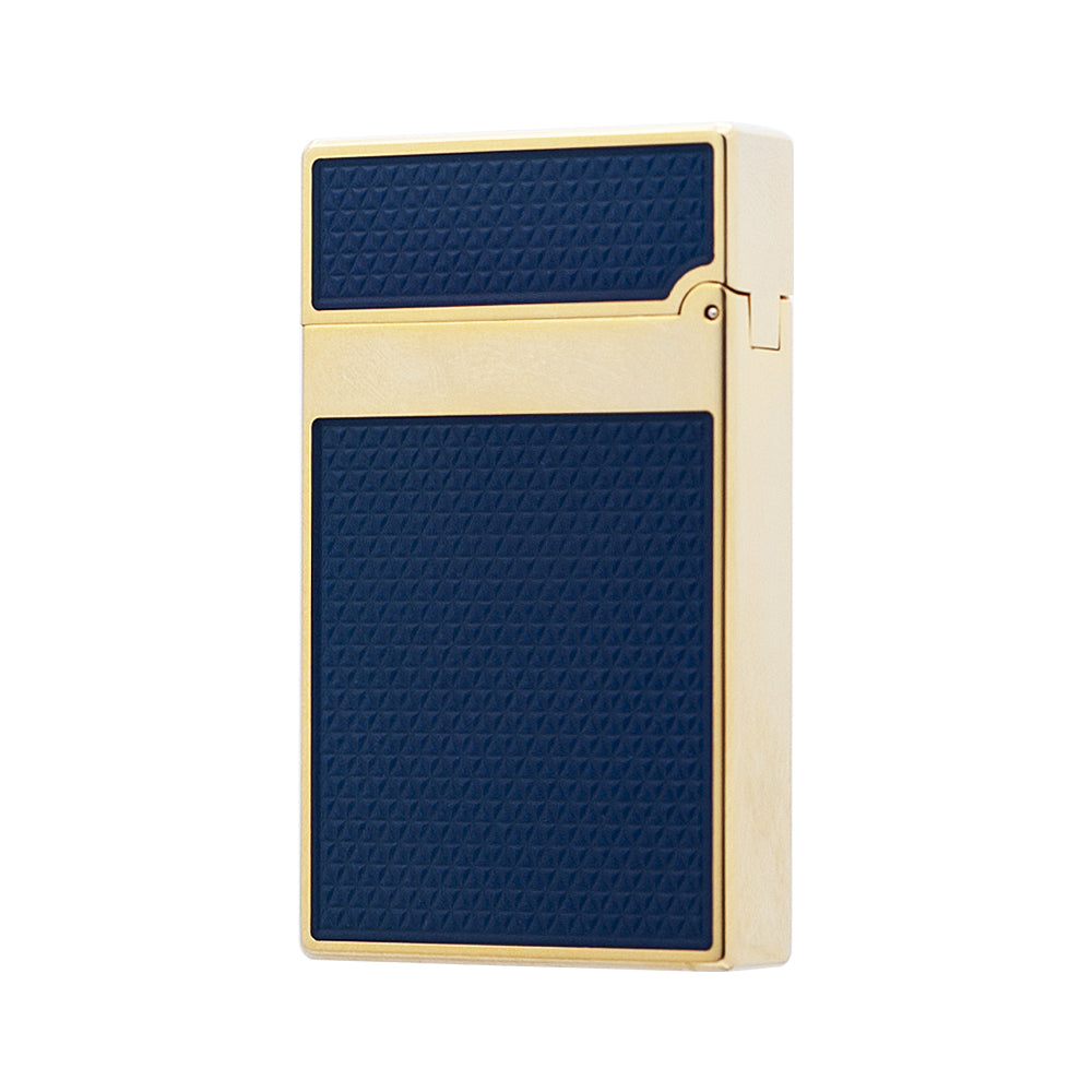 S.T.  Dupont Ligne 2 Blue Lacquer Guilloche Luxury Lighter#119