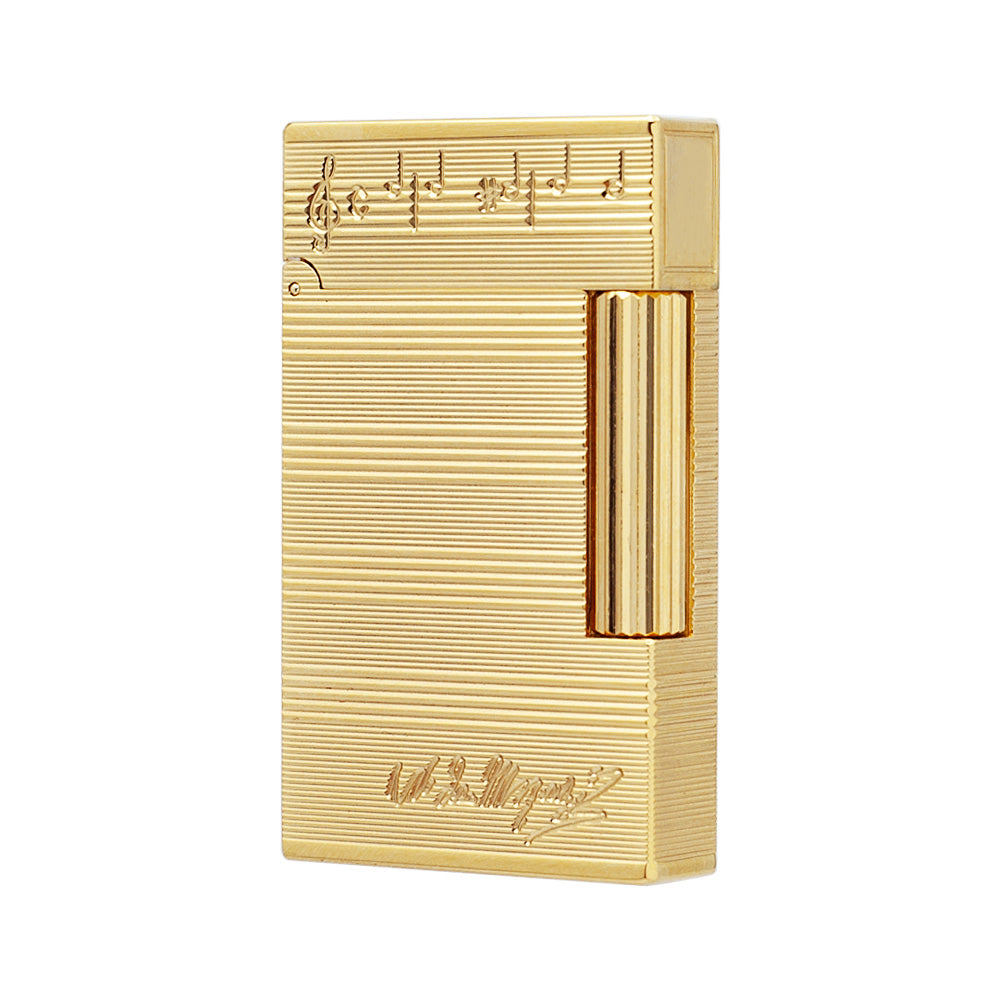 Double Flame S.T. Dupont Ligne 2 Mozart Requiem Limited Edition Pocket Lighter#220