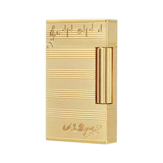 Double Flame S.T. Dupont Ligne 2 Mozart Requiem Limited Edition Pocket Lighter#220