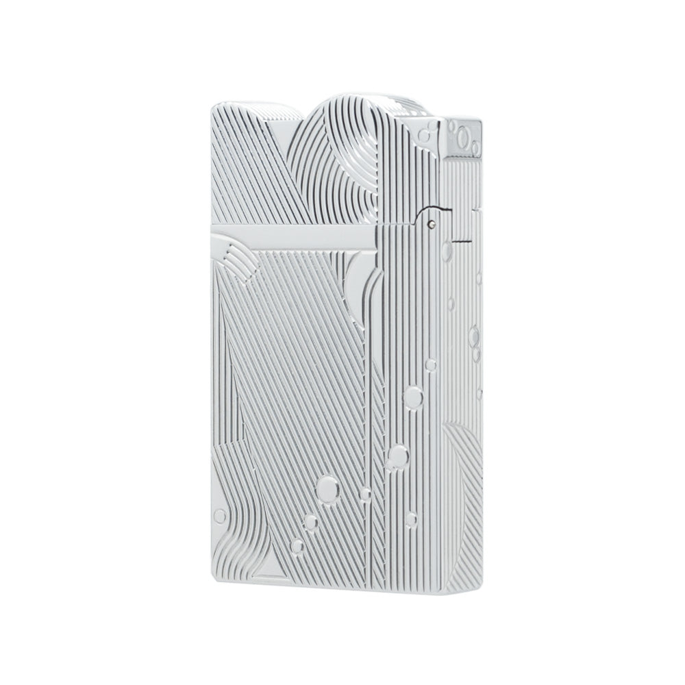 Sanji Sleeping Mermaid Dupont Engraving Cigarette Lighter #029 Silver