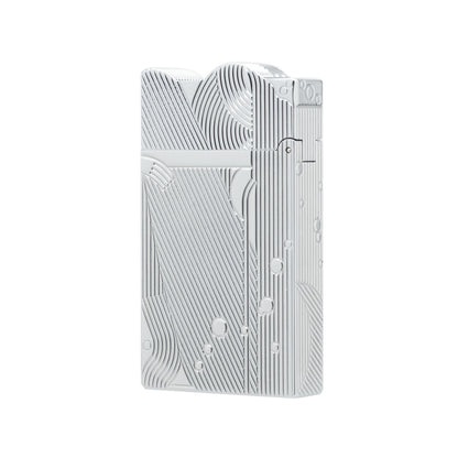 Sanji Sleeping Mermaid Dupont Engraving Cigarette Lighter #029 Silver