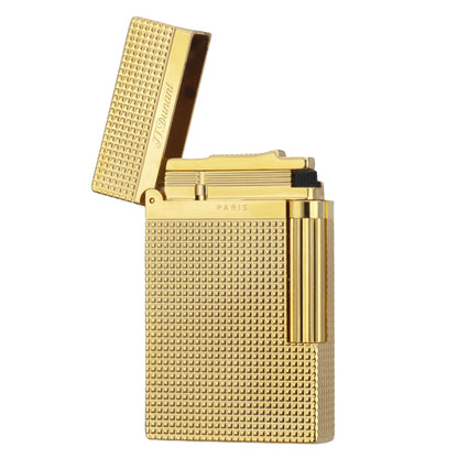 JT Dunant Lighter Classic Engraved with Small Square #006
