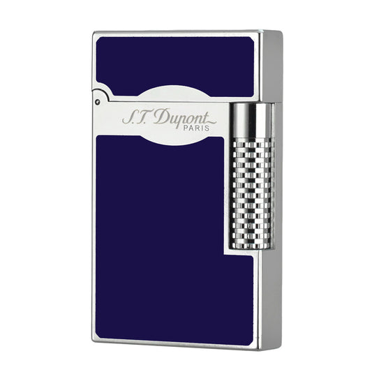 New Dial Wheel Black Classic Paint S.T. Dupont Lighter #128 Black & Blue