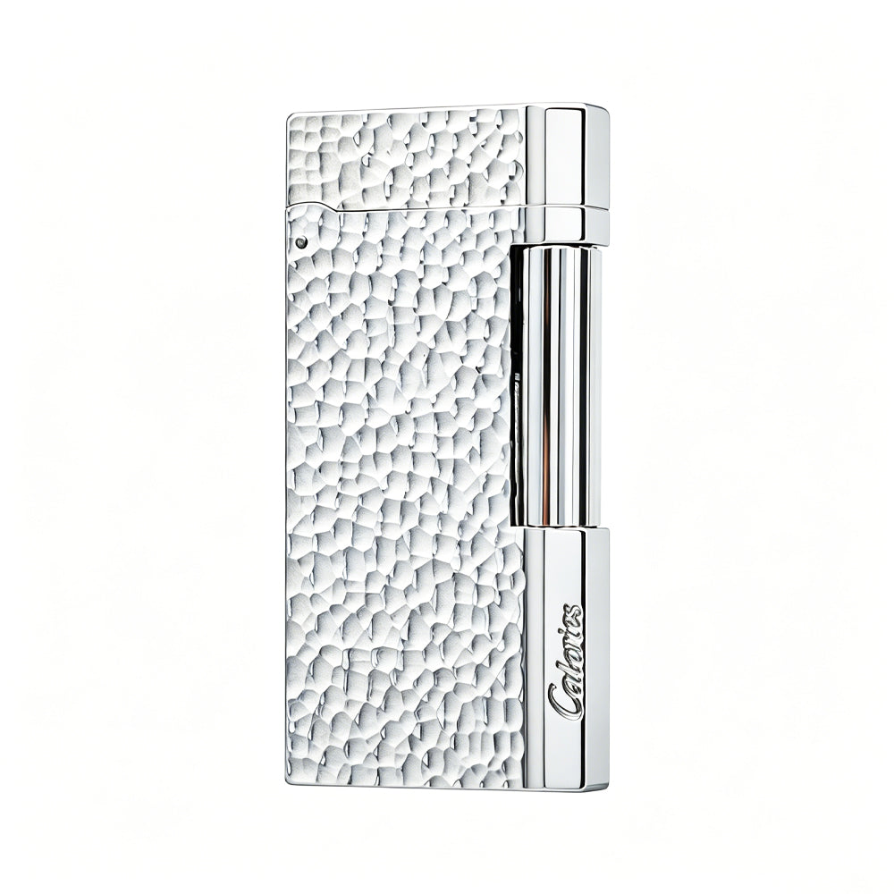Calories Gold Hammered Texture Slim Lighter #300