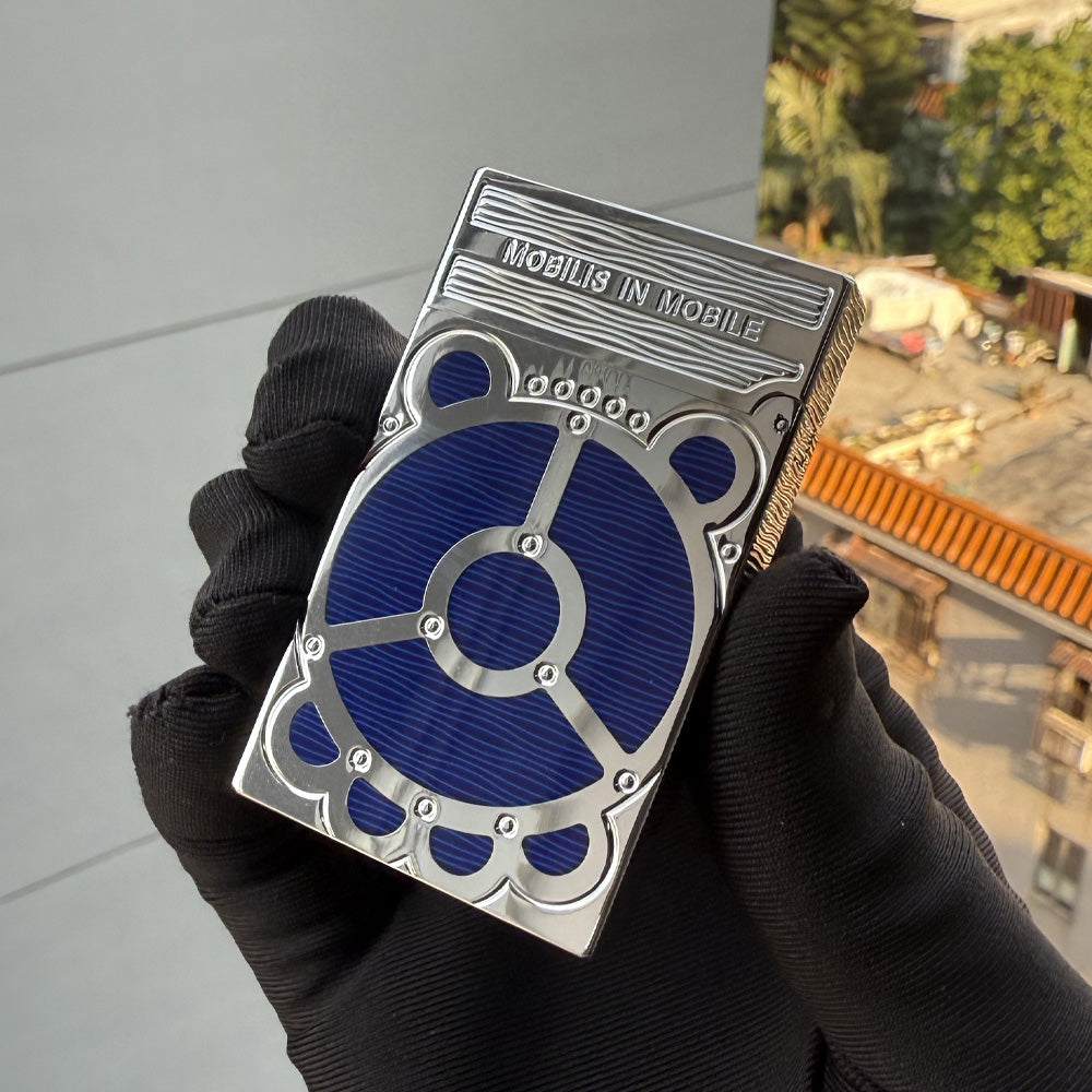 S.T. Dupont Ligne2 Blue Gulf Stream Lacquered Lighter