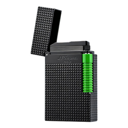 S.T. Dupont Le Grand Diamond Head Luxury Torch Flame & Double Flame Lighter#606