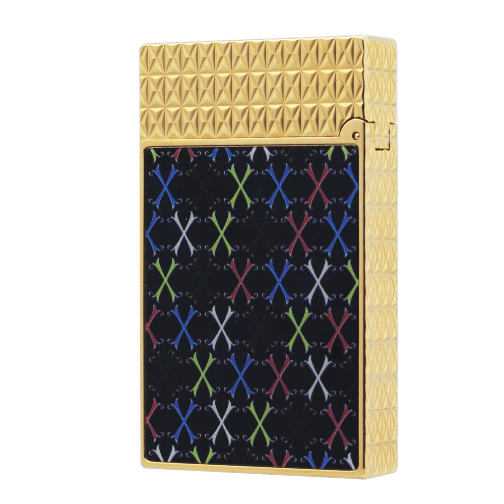 S.T. Dupont Le Grand Fuente Opus X Multicolor Lacquer Lighter