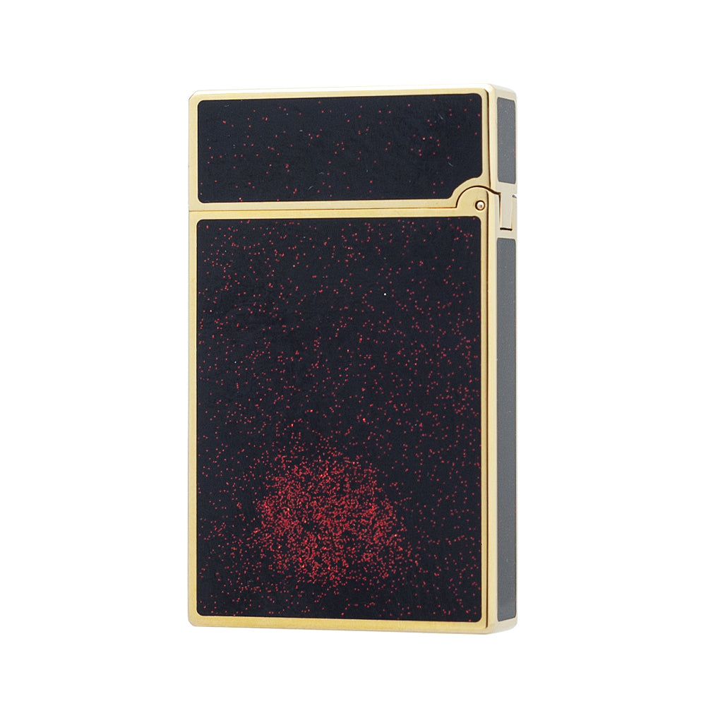 S.T. Dupont Ligne 2 Gold Dust Black Lacquer Luxury Lighter#227
