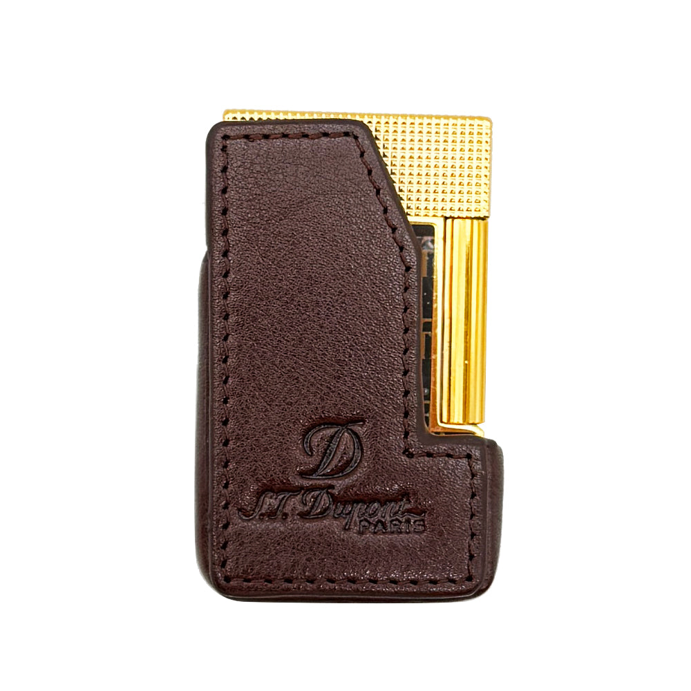 S.T. Dupont Black PU Leather Lighter Case with Belt Loop #727