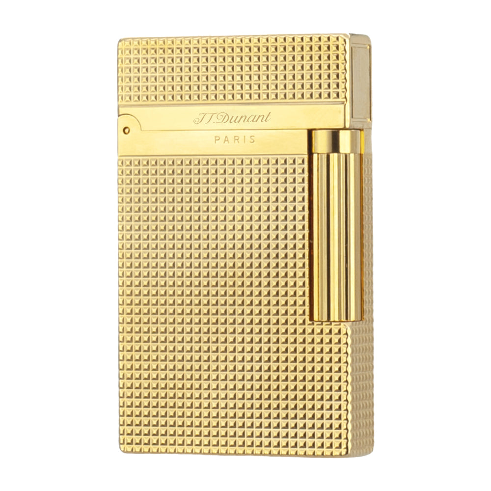 JT Dunant Lighter Classic Engraved with Small Square #006