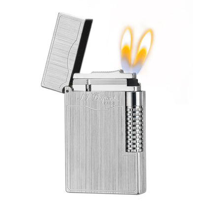 Double Flame S.T. Dupont Ligne 2 Metal Lighter #305