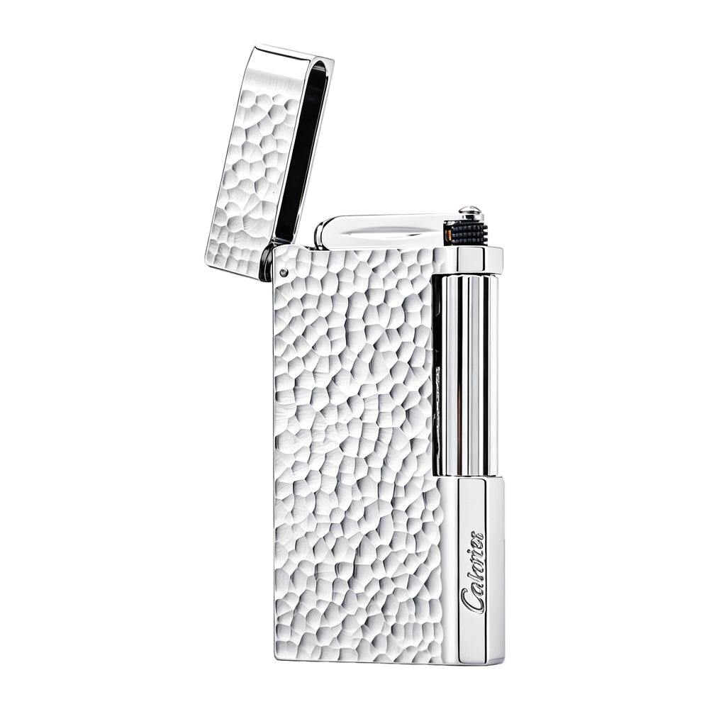 Calories Gold Hammered Texture Slim Lighter #300
