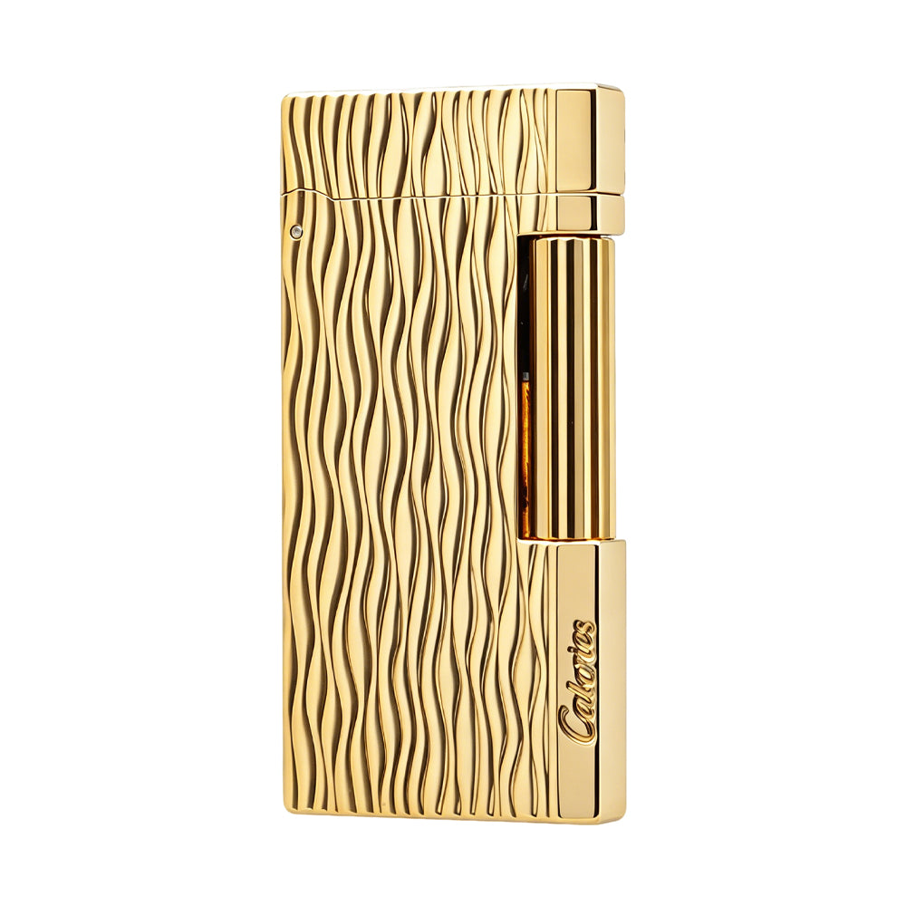 Calories Wave Texture Slim Butane Lighter #301