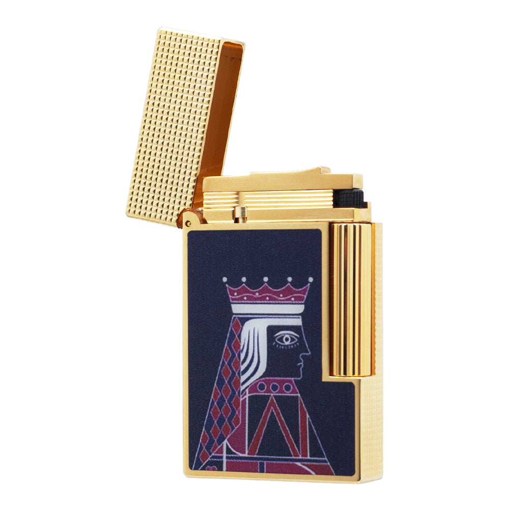 ST Dupont Lighter Limited Edition King of Playing Cards Design#206