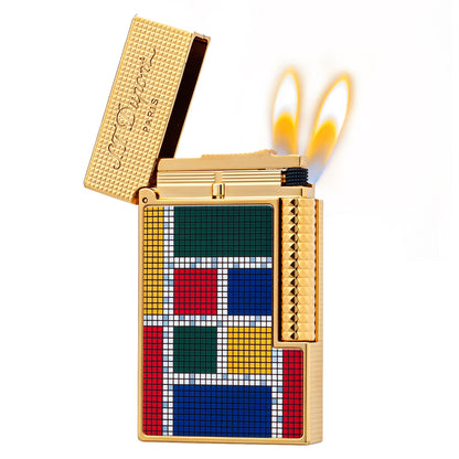 S.T. Dupont Ligne 2 Casablanca Vintage Multicolor Lighter #200
