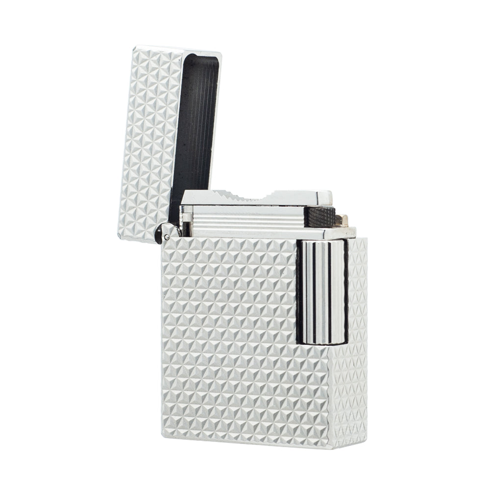 S.T. Dupont Ligne 1 Hobnail Pattern Engraved Cling Luxury Lighter#507