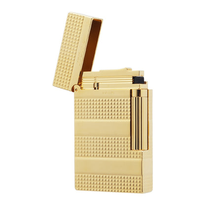 S.T. Dupont Inflatable Lighter Rhombus Carved #036