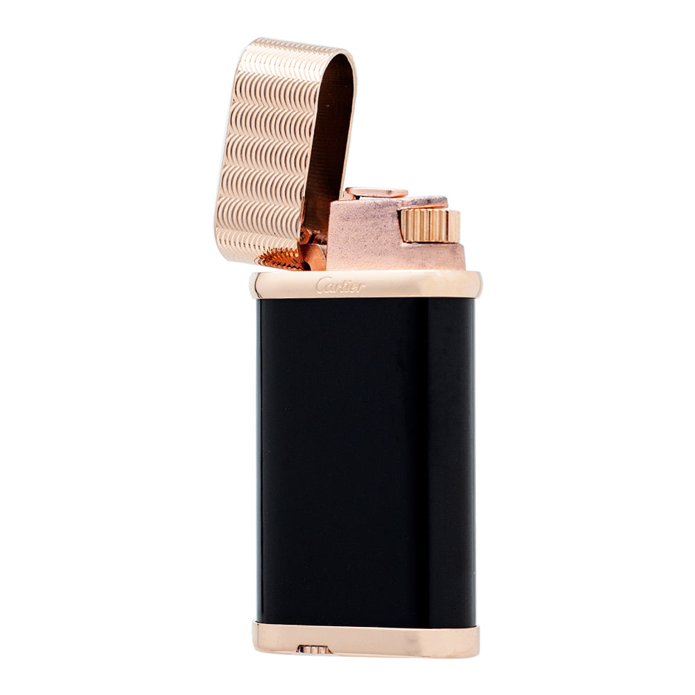 Cartier DE PARIS Lighter Black Lacquer Finish #004