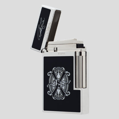 Dupont Ligne 2 FT Opx Limited Edition Black Double Flame Lighter #215