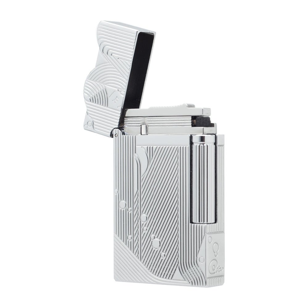 Sanji Sleeping Mermaid Dupont Engraving Cigarette Lighter #029 Silver