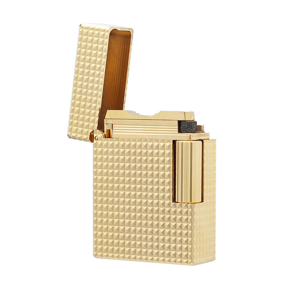 S.T. Dupont Ligne 1 Clous de Paris Engraved Cling Luxury Lighter#506