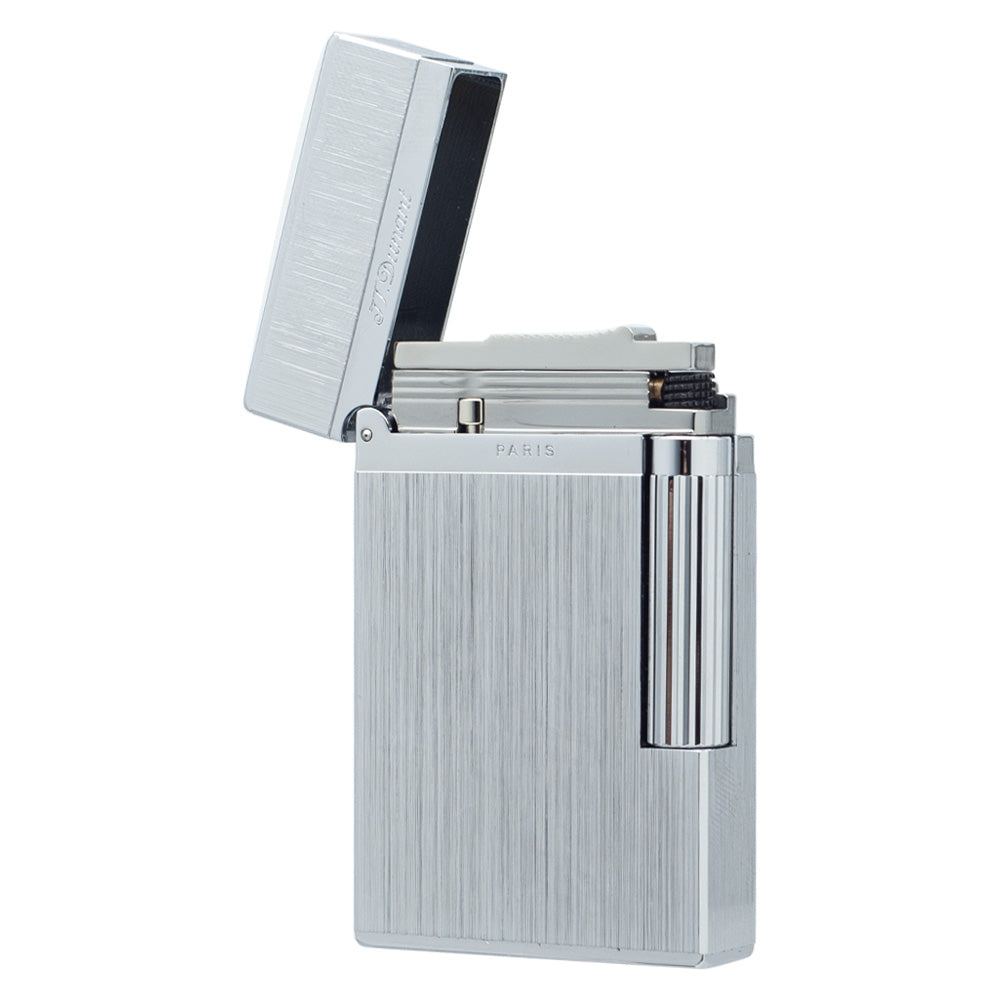 JT Dunant Refillable Gas Brushed Metal Lighter#014