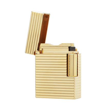 S.T. Dupont Ligne 1 Horizontal Line Square Side Luxury Lighter#503