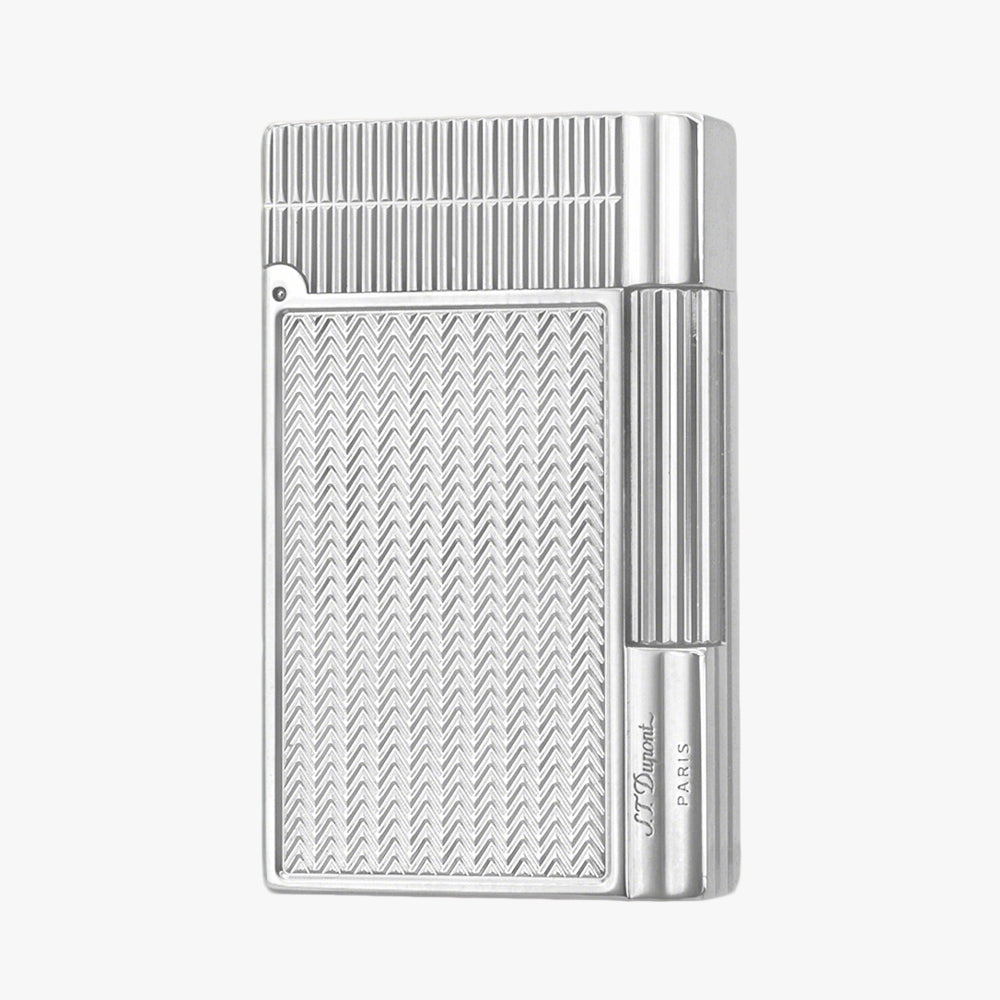 Dupont New Gatsby Gold Silver Single & Double Flame Lighter #073