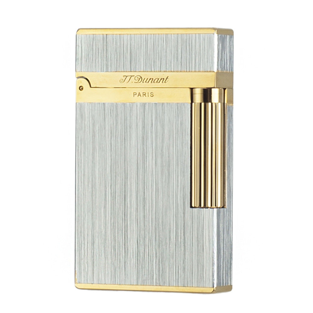 JT Dunant Refillable Gas Brushed Metal Lighter#014