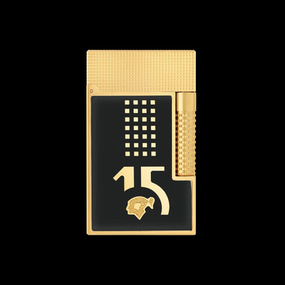 S.T. Dupont Ligne 2 Behike Black and Gold Lacquer Luxury Lighter#212
