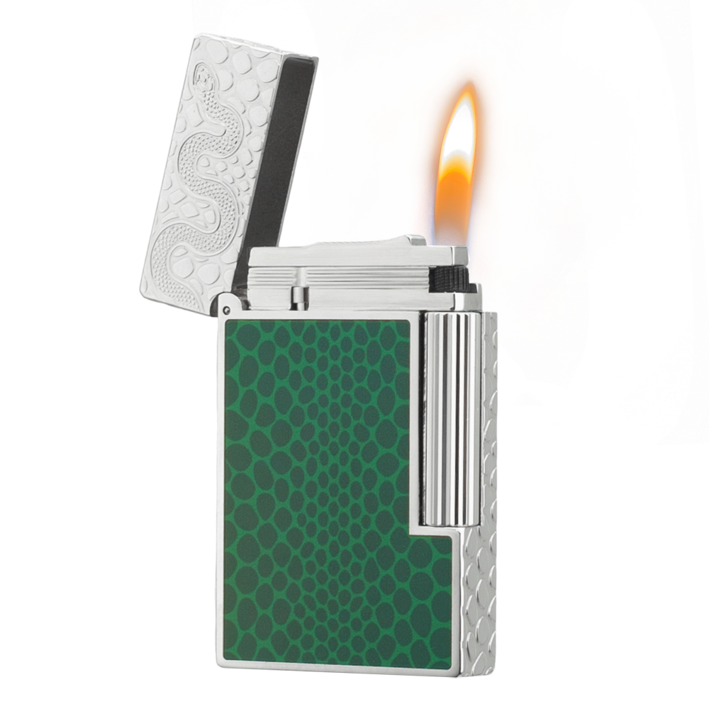S.T. Dupont Ligne 2 Red Lacquered Lighter #187
