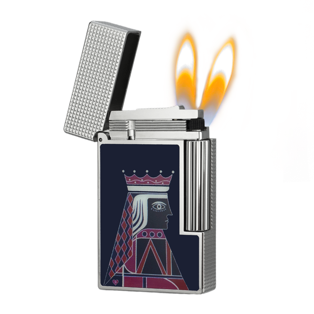 ST Dupont Lighter Limited Edition King of Playing Cards Design#206