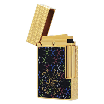 S.T. Dupont Le Grand Fuente Opus X Multicolor Lacquer Lighter