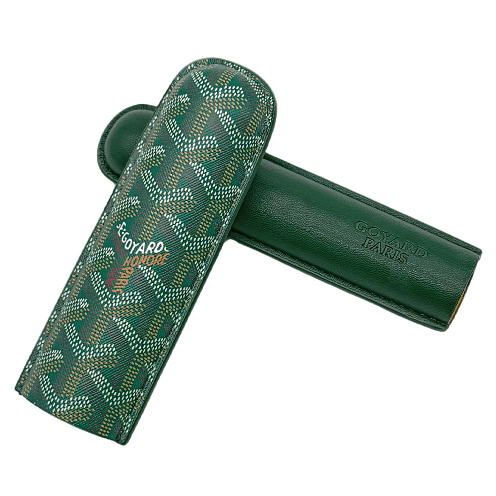 Goyard Luxury Cigar Case with Slot Holder