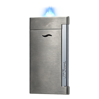 S.T. Dupont Slim 7 Brushed Metal Lighter #002