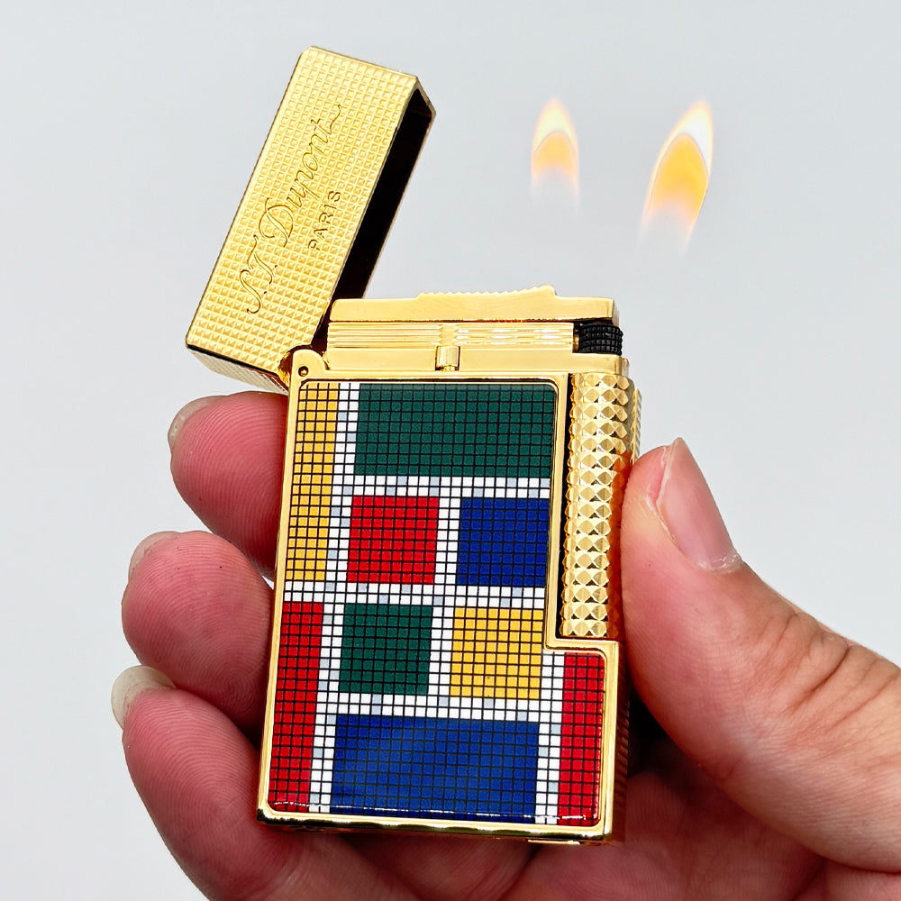 S.T. Dupont Ligne 2 Casablanca Vintage Multicolor Lighter #200