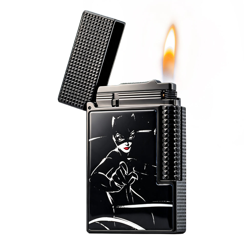 S.T. Dupont Catwoman Ligne 2 Black Lacquer Lighter#249