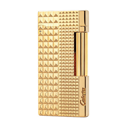 Calories Clous de Paris Texture Slim Butane Lighter #302