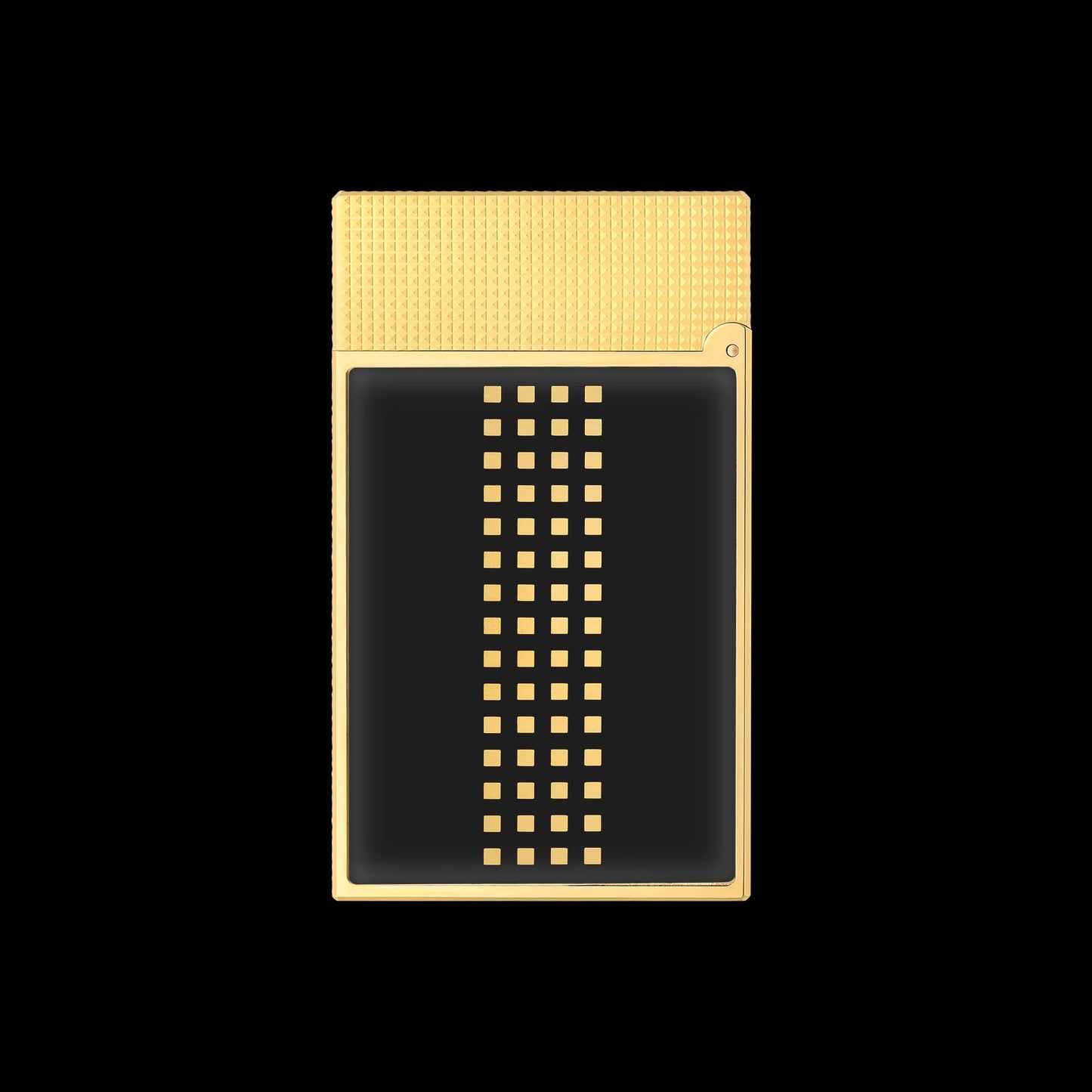 S.T. Dupont Ligne 2 Behike Black and Gold Lacquer Luxury Lighter#212