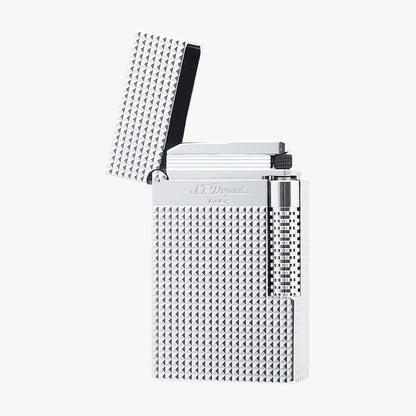 Dupont Diamond Head Switchable Dual Flame Lighter #600