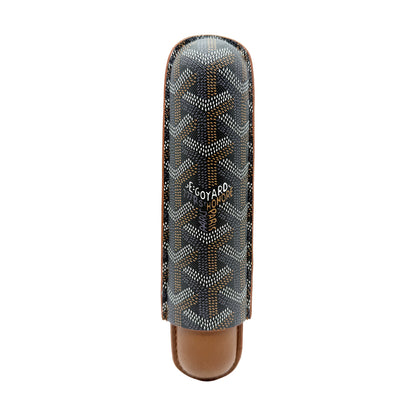 Goyard Luxury Cigar Case with Slot Holder